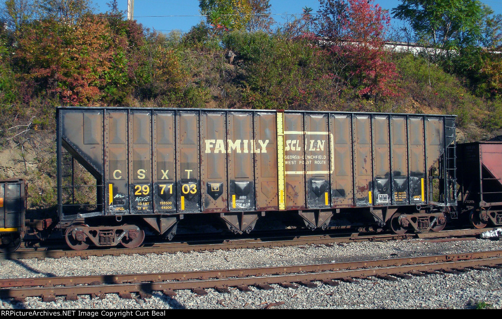 CSX 297103 former Family Lines